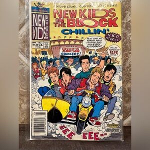 Vintage New Kids on the Block Comic Book